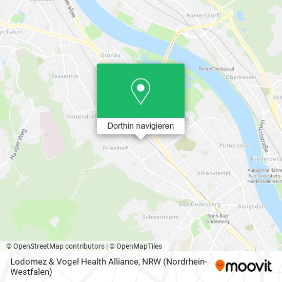 Lodomez & Vogel Health Alliance Karte
