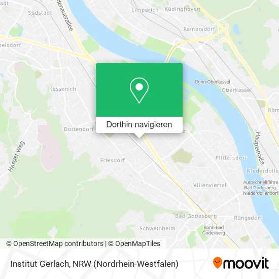 Institut Gerlach Karte