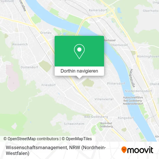 Wissenschaftsmanagement Karte