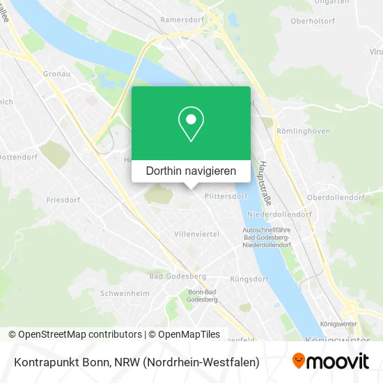 Kontrapunkt Bonn Karte