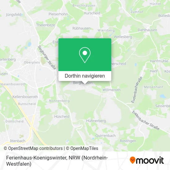 Ferienhaus-Koenigswinter Karte