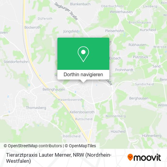 Tierarztpraxis Lauter Merner Karte