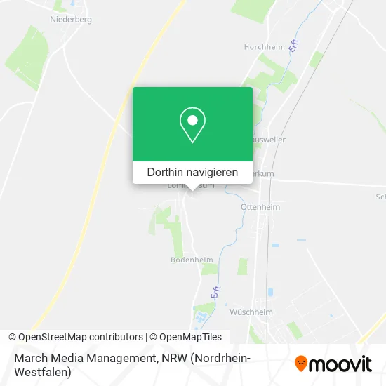 March Media Management Karte