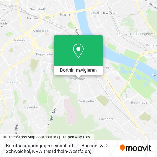 Berufsausübungsgemeinschaft Dr. Buchner & Dr. Schweichel Karte