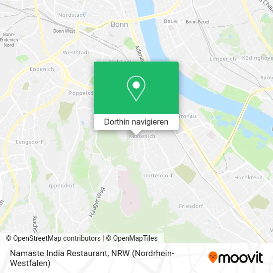 Namaste India Restaurant Karte