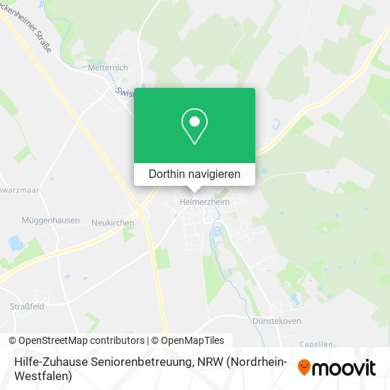 Hilfe-Zuhause Seniorenbetreuung Karte