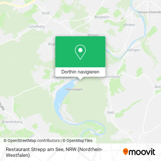 Restaurant Strepp am See Karte