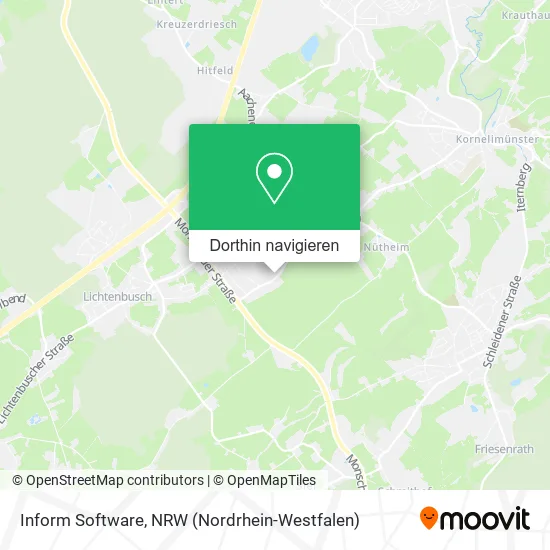 Inform Software Karte