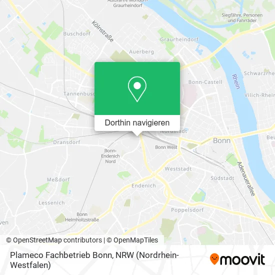 Plameco Fachbetrieb Bonn Karte