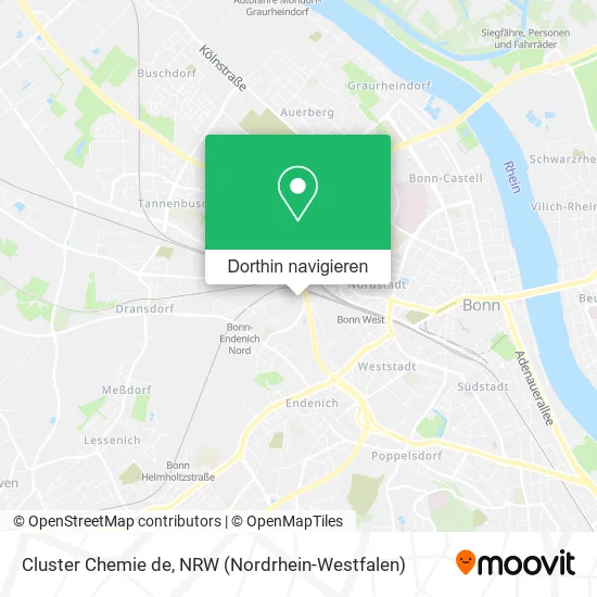 Cluster Chemie de Karte