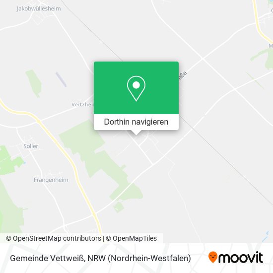 Gemeinde Vettweiß Karte