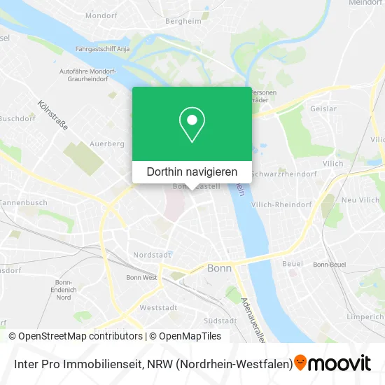 Inter Pro Immobilienseit Karte