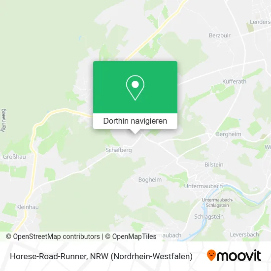 Horese-Road-Runner Karte