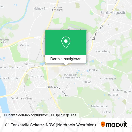 Q1 Tankstelle Scherer Karte