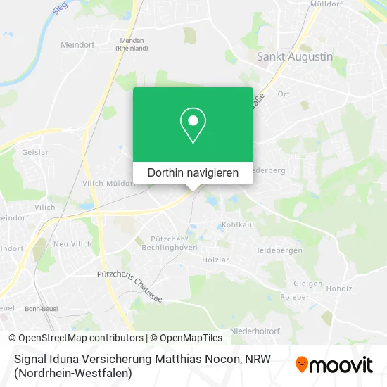 Signal Iduna Versicherung Matthias Nocon Karte