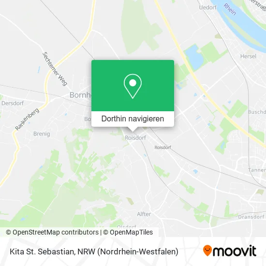 Kita St. Sebastian Karte