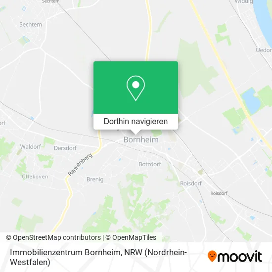 Immobilienzentrum Bornheim Karte