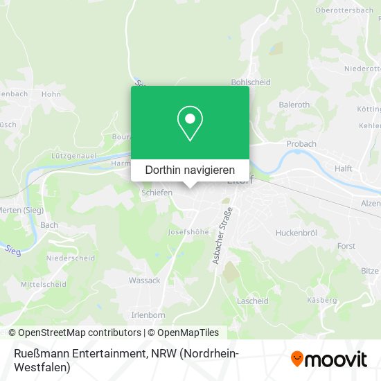Rueßmann Entertainment Karte