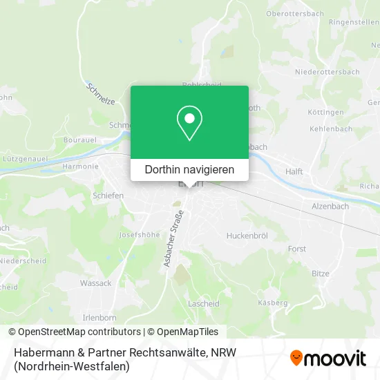 Habermann & Partner Rechtsanwälte Karte