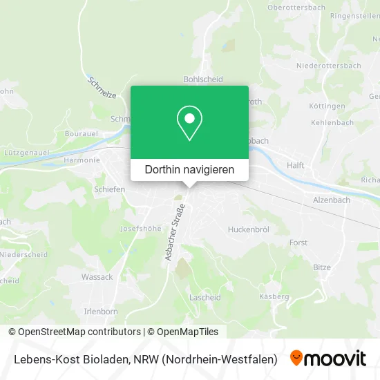 Lebens-Kost Bioladen Karte