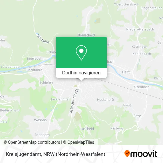 Kreisjugendamt Karte