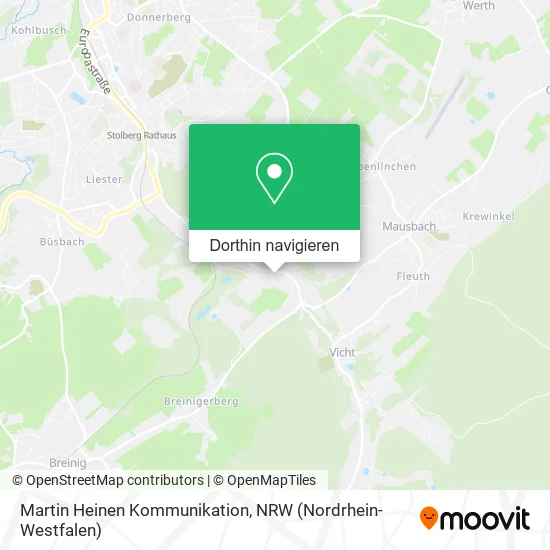 Martin Heinen Kommunikation Karte