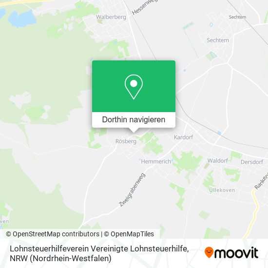 Lohnsteuerhilfeverein Vereinigte Lohnsteuerhilfe Karte