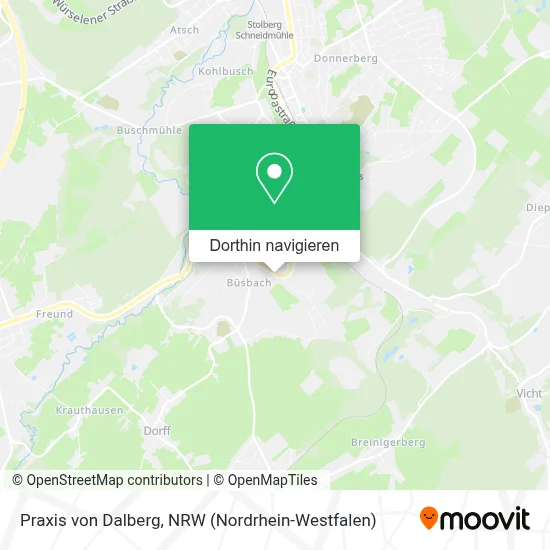 Praxis von Dalberg Karte