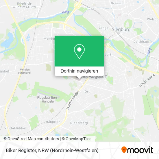 Biker Register Karte