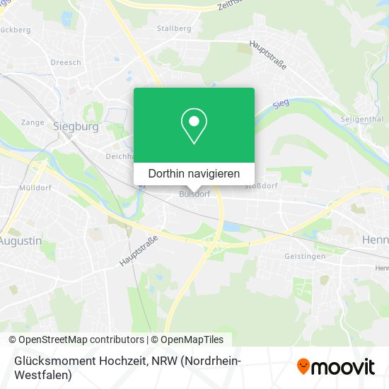 Glücksmoment Hochzeit Karte