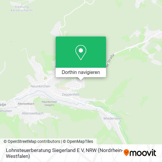 Lohnsteuerberatung Siegerland E V Karte