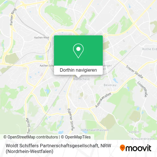 Woldt Schiffers Partnerschaftsgesellschaft Karte