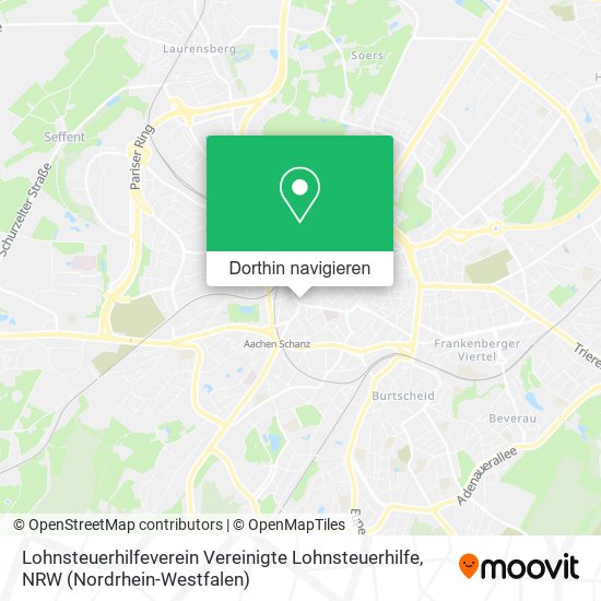 Lohnsteuerhilfeverein Vereinigte Lohnsteuerhilfe Karte
