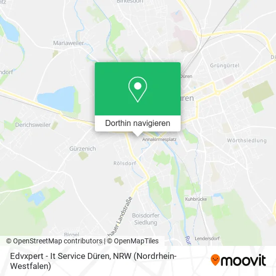 Edvxpert - It Service Düren Karte