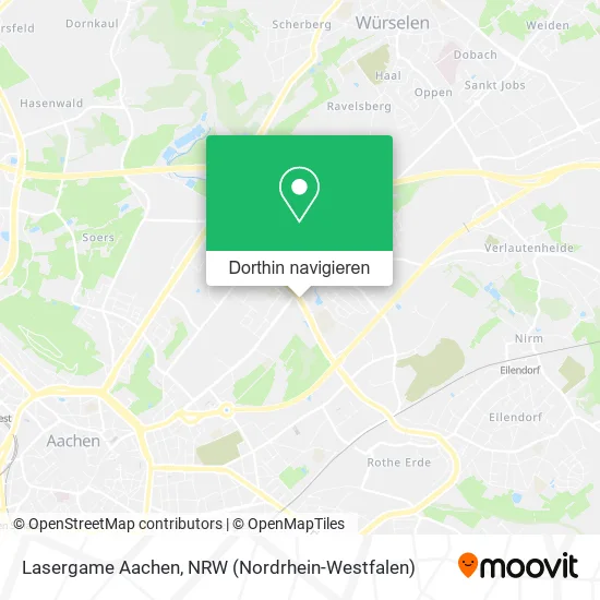 Lasergame Aachen Karte