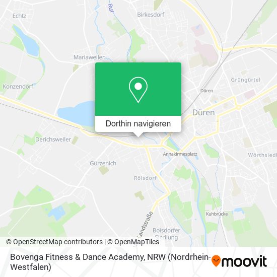 Bovenga Fitness & Dance Academy Karte