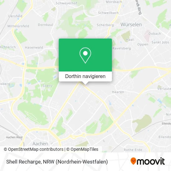 Shell Recharge Karte