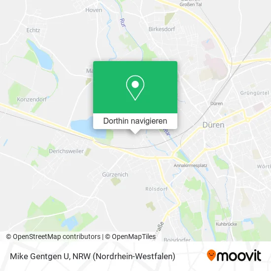 Mike Gentgen U Karte