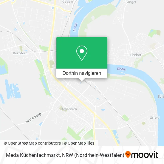 Meda Küchenfachmarkt Karte