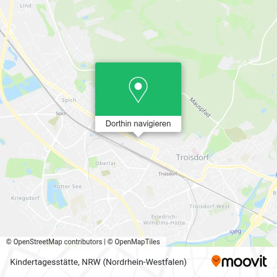 Kindertagesstätte Karte