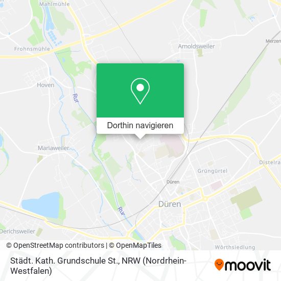 Städt. Kath. Grundschule St. Karte