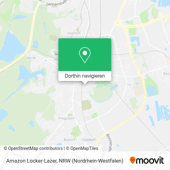 Amazon Locker-Lazer Karte