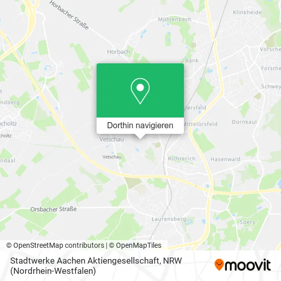 Stadtwerke Aachen Aktiengesellschaft Karte