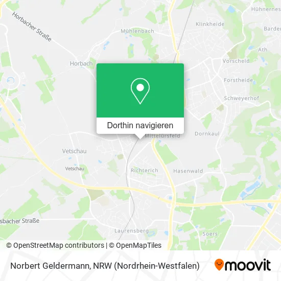 Norbert Geldermann Karte