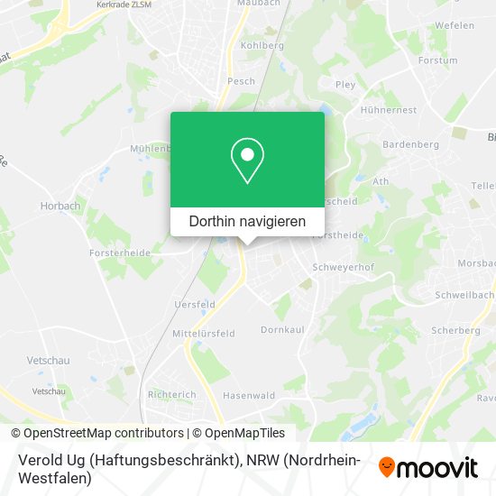 Verold Ug (Haftungsbeschränkt) Karte
