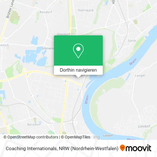 Coaching Internationals Karte