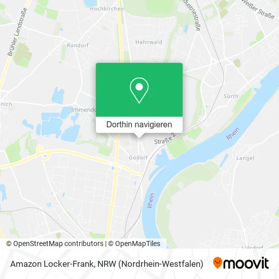 Amazon Locker-Frank Karte