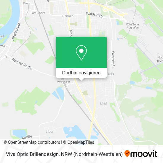 Viva Optic Brillendesign Karte