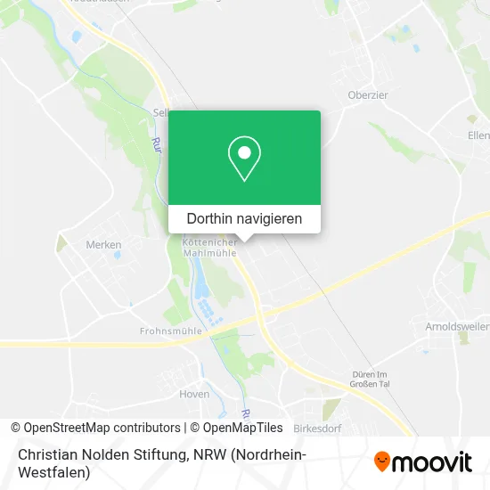 Christian Nolden Stiftung Karte