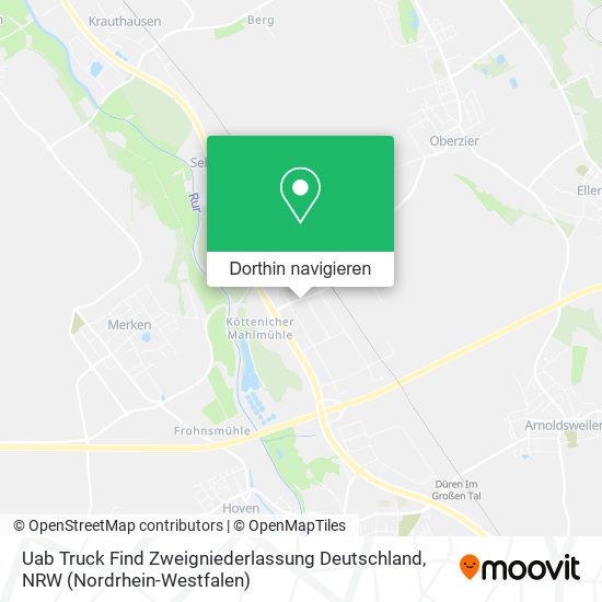 Uab Truck Find Zweigniederlassung Deutschland Karte